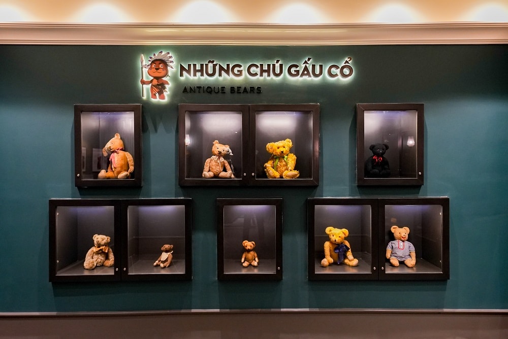 Antique Bears Collection Area